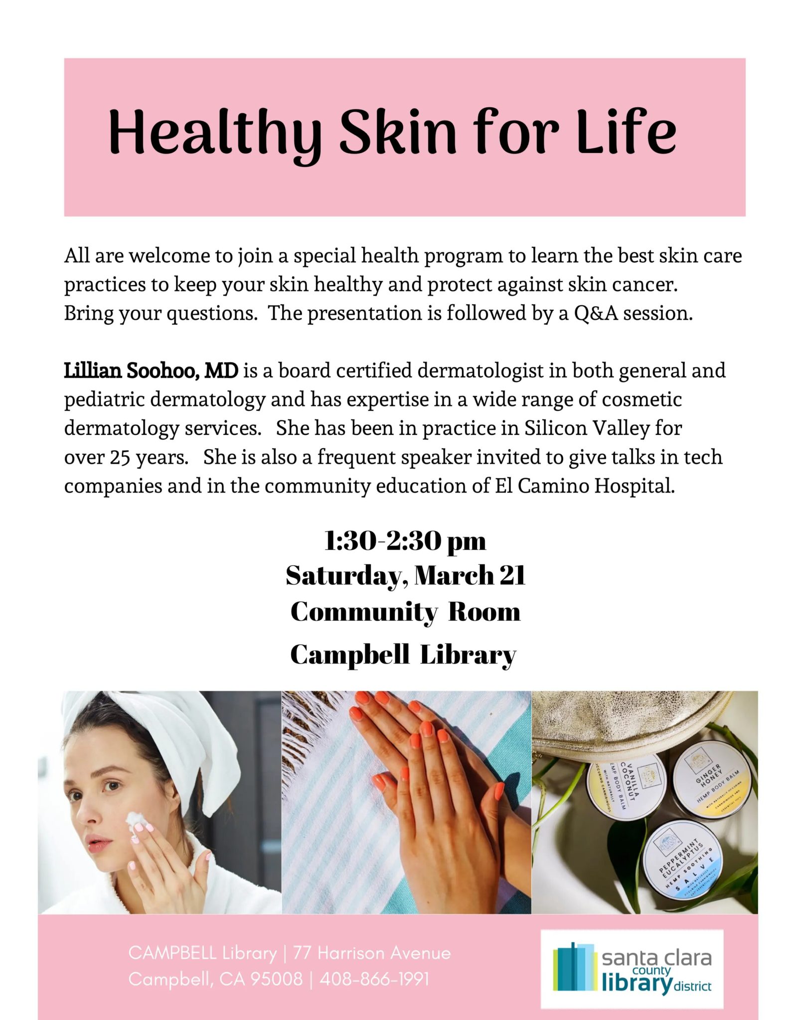 3 21 2020 campbell library healthy skin for life scaled.jpg 3 21 2020 campbell library healthy skin for life scaled.jpg